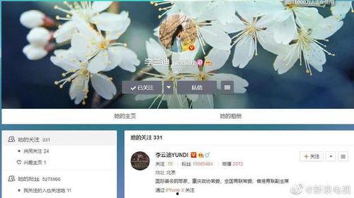李兰迪娱乐爆料微博号,娱乐圈幕后故事大曝光!”
